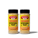 Bragg Premium Nuttration Yeast Seasoning - Vegan, Gluten Free - Good Source of Protein & Vitamin - Nutremitious Savory Parmesan Cheese Substitute (Original, 4.5 Ounce (Paket 2))