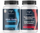 Promescent VitaFLUX Nitric Oxide Suplement, L Arginine l Quality Citrulline Suplemen untuk Pria + Testosteron Booster untuk Suplemen Pria w / Tongkat Ali (LongJack), KSM-66 Ashwagandha