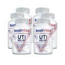 Research Verified UTI Relief - Urinary Tract Supplement - 100% Natural, Vegan with Lingonberry, Cranberry & D-Mannose - 6 Botol (6 Pasokan Bulan)