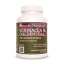 Remedy 's Nutrition Echinacea & Goldenseal 124; 1.000mg, 60 Vegan Capsules Herbal Dietary Supplemen Dua Bulan