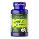 Puritan 's Pride Premium Bawang Putih Segar 5000mg, Tradisional Dietary Suplement for Heart Health and Circulation Dupport with Antioxidant Properties, 250 Rapid Lease Softgels
