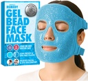 Perfect Remedy Face Ice Pack, Reconded Hot & Cold Ice Face Mask, Gel Compress for Helping with Puffy Eyes dan avoding in Conditions of Sweelling, Facial Spa Cooling Mask for Women and Men (Biru)
