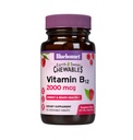 Nutrition BlueBonnet Earth Sweet Vitamin B12 2000 mcg Chewable Tablet, Soy-Free, Gluten- Free, Kosher Certified, Dairy- Free, Vegan, Raspberry Flavored, 90 Chewable Tablets, 90 Pelayan