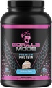 Gorilla Mind Primium Whey Protein - Kue Ulang Tahun, 25 Grams of Whey Protein Isolasi & Konsentrasikan, Recover dan Bangun Muscle (30 Pelayan)
