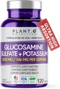 Glucosamin Sulfate dengan Potasium 124; Dukungan Bersama Kuat: 124; Mendukung Kartilage dan Jaringan Konektor 124; Aids Knee dan Struktur Tulang 124; 120 Tablet