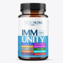 10 In-1 Tambahan Dukungan Imune: Senjata Anti-Abadi untuk Pembelaian Orang Dewasa & Anak-Anak Keamanan dengan Sistem Key Immune Vitamin Zinc, Vitamin C dan D, ditambah Elderberry, Quercetin, Echinacea & More, 60 Caps