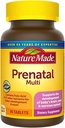 Nature Made Prenatal Multi, 90 Tablet, Folic Acid + 17 Vitamin & Minemals to Dukung Pengembangan Bayi dan Ibu, Vitamin D3, Kalsium, Besi, Idesin C, dan Lebih (Paket 3)