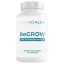 PUREHEARTH RESEARCH - Pertumbuhan Rambut Vitamin - dengan Saw Palmetto, Biotto, Collagen, Zinc, Besi, Iodin, Selenium & More - Suplemen Rambut untuk Perempuan & Pria - 60 Kasules