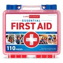 Care Science Aid Kit, 110 Pieces 124; Penggunaan Profesional untuk Perjalanan, Pekerjaan, Rumah, Rumah, Mobil, Darurat, Camping, Hiking, dan More