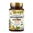 Dibangun oleh Nature Ashwagandha 2100mg Ekstra Stres Relief & Mood Dukungan dengan Black Pepper Ekstrak untuk Max Absorpsi - Non-GMO, Vegan, Gluten- Free - 60 Capsules