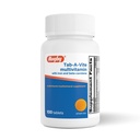 Rugby Tab- AVite Multivitamin dengan Besi dan Beta-Carotene - Daily Multivitamin untuk Dewasa, Support Overall Health, Multimineral Suplemen - 100 tablet