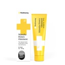Pertama Honey Wound Healing Ofastion [1oz - 28.4g]: 100% Aktif Leptospermum 14; Quast Relief & Skin Repair; Manuka Honey from New Zealand 124; Antibiotic Free Burn Care, Scar Gel, Dressing Aid
