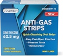 Anti Gas Relief 100 Strips 134; Mint Flavor Oral Dissolable Anti Bloating Relief Strips