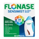 Flonase Sensimest Relief Nasal Spray untuk Non- Drowsy, 24- Hour Multimtom Allergy Relief - 60 Spray
