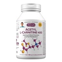 ANDREW LESSMAN Acetyl L- Carnitine 400 mg - 360 Kapsul - Dukungan untuk Sistem Gugup, Metabolisme Gemuk dan Energi, Fungsi Otak Sehat, Darah Sehat Flow ke Otak. Easy-- Swallow Kapsul.
