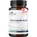 Design untuk Kesehatan Monolaurine - Avail - 1000mg Glycerol Monolaurate + Vitamin C dengan Lesit Sunflower ke Enhance Monolaurin Absorpsi - Non-GMO + Gluten Free Immune Support Suplemen (120 Capsules)