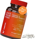 Vaginal Progetic & Pregities for Women - Dukung Kesehatan Vaginal & pH Keseimbangan - Probiotic Women for Bachermonia Vaginosis - Perempuan & Vaginal Care - 60 Capsules