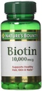 Nature 's Bounty Biotin 10.000 mcg, Rapid Lepaskan Softgels 120 Masing-masing