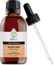 Telioil Premium Greek Olive Leaf Glycerin Extract, Rich in Antioxidant Oleuropein, Murni dan berkuasa, Non-GMO, Vegan, Bebas, Easy- to- Gunakan, Alcohol-Free 2 fl oz. (60ml)