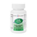GeriCare One-Daily Multi- Vitamin with Iron Tablets, 100 Count (Paket 1)