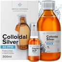 Colloidal Silver Liquid 10 fl oz & Spray to Fill Bioactive Hydrosol Silver Water Affirune Dukung Nano Sol Supplement Solution Solution Minerals 40 PPM Strucific Plata Coloidal