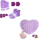 Atsuwell Chemo Care Paket Hadiah untuk Perempuan dan Pria & skented Lavender Lempar bantal dan Flaxseed Fluffy