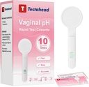 Specialized Women Vaginal PH Saldo Sticks 10 Pises, Yeast Infeksi Detection kit, BV Test, Designed for Women, Safe and higienic