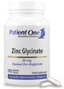 Pasien Satu Zinc Glycinate 30mg 124; Suplemen untuk mendukung Kesehatan Sistem Ammune * 134; Diaktifkan Absorpsi Zinc 126; 90 Kapsul