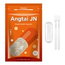 Capsules Ukuran 1 Kosong Gelatin Pill Caps Pure Bovine Clear (100 Cacah) Gluten Bebas, Non-GMO, TTS Diakui Bersertifikat Halal dengan 2 Spoons untuk DIY Suplemen Sendiri Anda