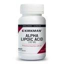 Kirkman Alpha Lipoic Acid 100 mg - Hypoallergenic 124; 120 Vegetarian Capsules
