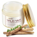 Wild Yam Cream Organic for Hormone Balance, 2.1 oz Organic Wild Yam Root Cream for Women - Promoting Perimenopause & Menopause Dukung - Kesehatan Balm w / No Parabens for Comfort & Wellness