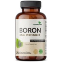 Futuregrance Boron 3mg, Vegetarian, Non- GMO, Cheriated for Absorpsi, 250 tablet