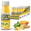 Greenhouse Juice Organic Fiery Ginger Wellness Shots 12- Count 60ml Glass Bottles, Vegan & Gluten- Free