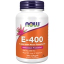 Suplemen NOW, Vitamin E-400 IU, Mixed Tokopherols, Antioksidant Protection *, 100 Softgels