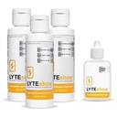 LyteLine LyteShow Sugar- Free Electrolite Suplement, 3 Pack, 120 Servings - Keto Friendings, Zinc dan Magnesium untuk Rehydration Rapid, Workout, Muscle Recovery dan Energy - Vegan