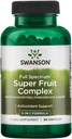 Swanson Mangosteen / Pomegranate / Noni Complex Antioksidant Dukung Gastorintestinal Dukungan 240 Juta 90 Kapsul