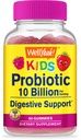 WellYeah Progories for Kids Gummies -10 Milyar CFU - for Gut Health, Ammune Health and Digetical Suplemen - Berry Flavor Chewable - Vegan, Non GMO, Gluten Free Kids Probiotic -60 Gummies