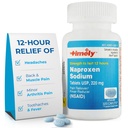 TIME- CAP LABS, INC. Timete Naproxen Sodium 220mg - NsaID Pain Reliever for Headache, Tooth Ache, Minor Arthritis Relief, Backache, Fever - Lart 12 Jam - 300 Count