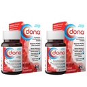 Dona Crystalline Glucosamine Sulfate, 750 Mg, Bersama Pil Tambahan untuk Komitmen Knee & Dukungan Kesehatan Gabungan, 750 Mg, 60 Cacah (2 Pack).