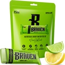 Braven Bar Lemon Lime Energy Bars (1.59 oz, Paket 10)