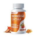 Tambahan Berberine - Berberine 1500mg Per Serving, 120 Kapsul - Berberine HCI - Berberine Plus - Ditambah Cinnamon Ceylon Murni, Berberine HCI Root Suplemen