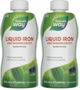 Nature 's Way Cair Iron, Menyediakan nilai harian dari Iron, Sugar Free, Berry Flavored, 16 Fl.