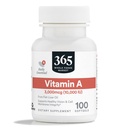 365 oleh Whole Foods Market, Vitamin A 10.000 IU, 100 CT