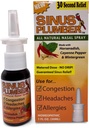 Sinus Plumber Pepper Nasal Spray, Alergi dan Bantuan Sinus, kemacetan, Sakit kepala, 1 fl oz
