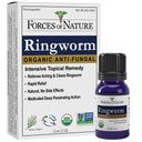 Pasukan Perlakuan Cacing Alam untuk Manusia, Obat Homeopati Organik, 0.37 Fl Oz, Antifungal Multi Relief dari Itchy, Red & Irranted Skin Berasosiasi dengan Ringworm, Non GMO