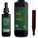 Global Healing USDA Organik suplemen Zinc Liquid - Pure Vitamin Drops for Ammune System Boost, Hormone Saldo, and Healthy Aging - Natural, Vegan - Frid, Non-GMO, Organic Zinc Vitamin (2 Fl Oz)