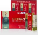 Korea Red Ginseng Extract Pure Daily Stick Hong Sam, Natural Energy Booster for Men & Women Ammune Dukung, Fatigue Recovery - 30 Sticks