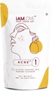 I AM LOVE Acne Negative Supplement Powder - 180g For Men And Women Aver4; Reduce Excection Oil, Mild to Moderate Acne Pimpple & Open Pares; Plants 124;