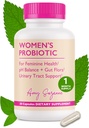 Produksi Perempuan - 10 Milyar Probiotik CFU untuk keseimbangan PH dan Kesehatan Rangkaian Urin - Mendukung Yeast, Vaginal Odor, Gut Flora & Feminine Kesehatan - 30 Kapsul