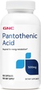 GNC Panthenic Acid 500mg, 100 Kapsul, Support dalam Energi Metabolisme